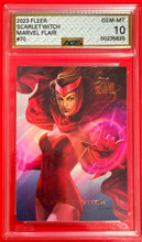 Load image into Gallery viewer, AGS Gem Mint 10 Scarlet Witch #70 Fleer 2023
