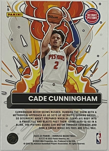 Cade Cunningham #9 2022 Panini Donruss Bomb Squad