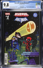 Load image into Gallery viewer, CGC 9.8 Deadpool/ Batman #1 Skottie Young Variant Cover
