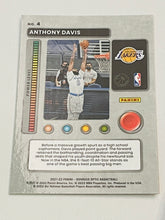 Load image into Gallery viewer, Anthony Davis #4 2021 Panini Donruss Optic T Minus 3 2 1
