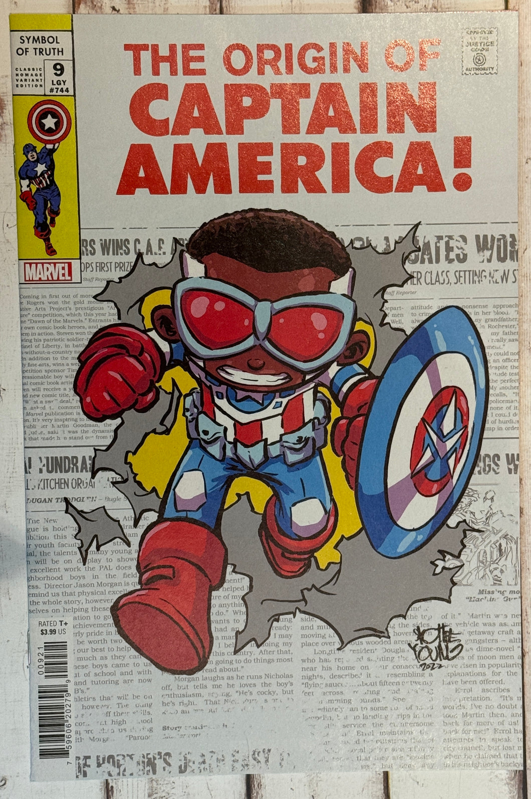 Captain America Symbol of Truth #9 Skottie Young Variant
