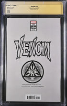Load image into Gallery viewer, CGC X JSA 9.8 Venom #35 Signed and Sketched by Dietrich Smith
