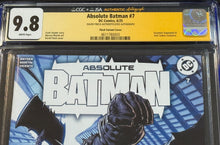 Load image into Gallery viewer, CGC x JSA 9.8 Absolute Batman #7 David Finch exclusive cover limited to 3,000 signed by David Finch

