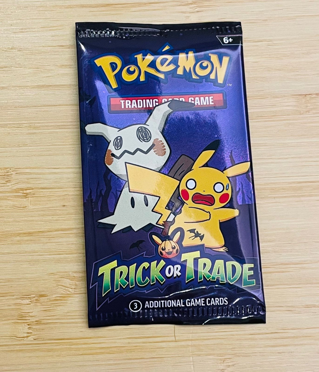 Pokemon Trick or Trade 2023 trading card pack (3 cards)