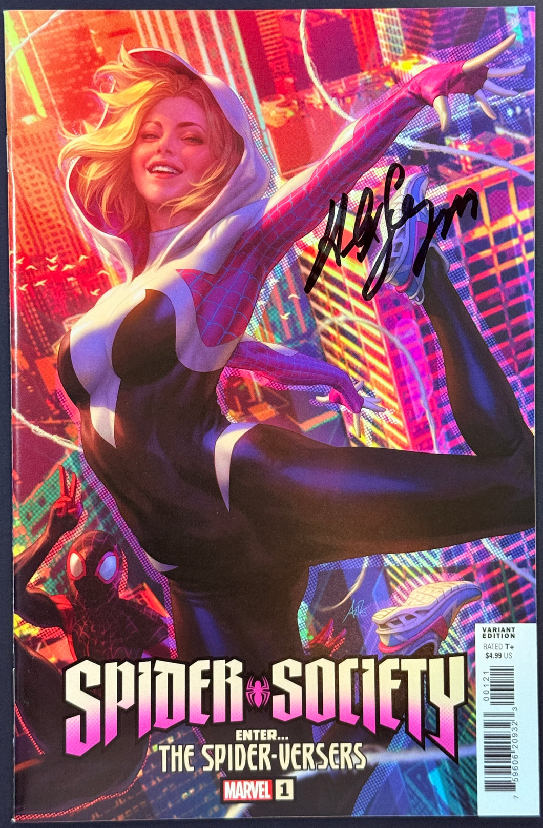 Spider Society #1 (Artgerm variant) signed by Alex Segura