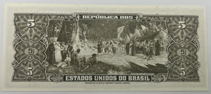 Brazil, 5 cruzeiros, ND (1962), UNC