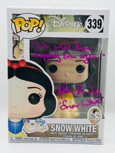 Load image into Gallery viewer, Snow White 339 Disney signed by Katie Von Till with quote and JSA CoA
