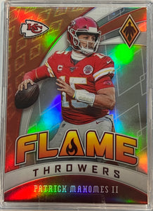2020 Panini Phoenix Flame Throwers Silver #22 Patrick Mahomes II Chiefs