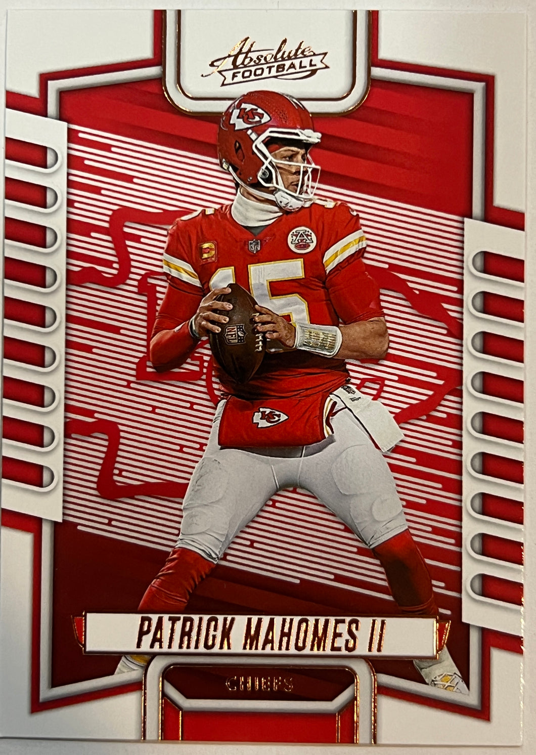 2023 Panini Absolute Bronze #3 Patrick Mahomes II Kansas City Chiefs