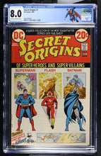 Load image into Gallery viewer, CGC 8.0 Secret Origins #1 (1961) with custom label
