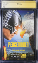 Load image into Gallery viewer, CGC x JSA 9.8 Batman #1 first print signed by Matt Fraction
