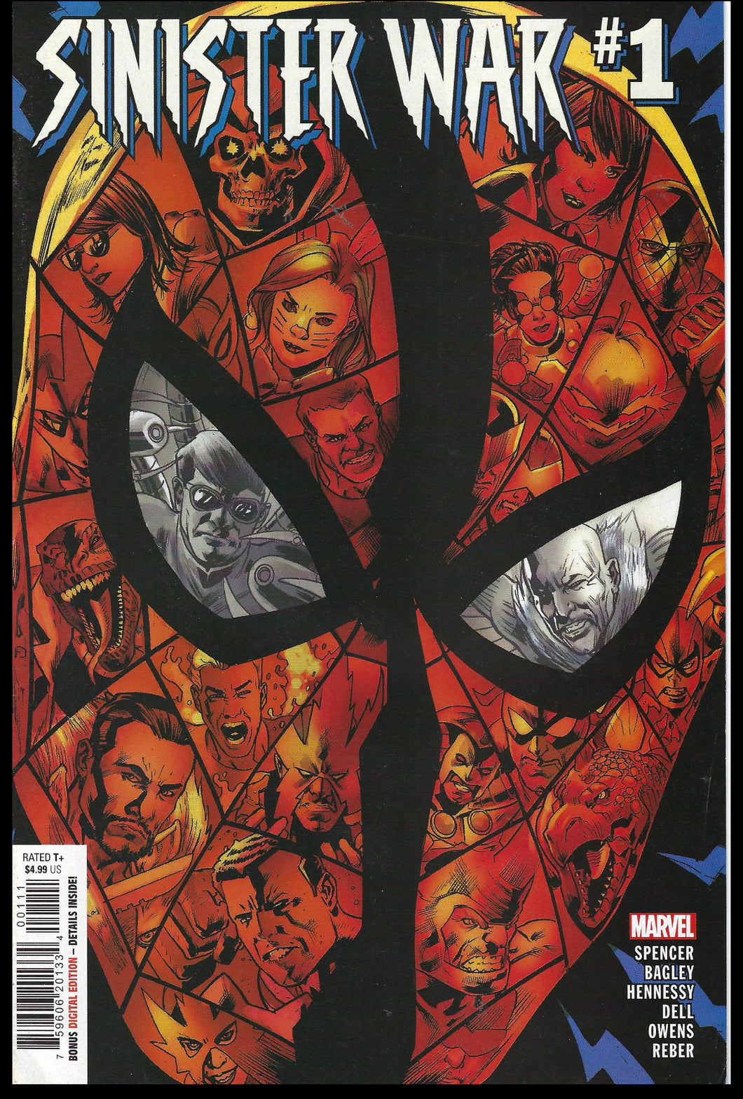 Sinister War #1 (2021) Bryan Hitch cover