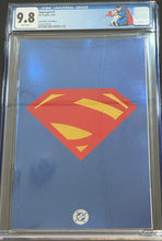 Load image into Gallery viewer, CGC 9.8 Supergirl #1 S Shield Foil Variant Cover SDCC 2025 Exclusive with custom label
