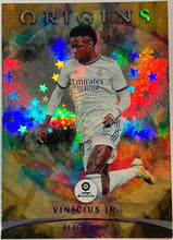 Load image into Gallery viewer, 2021 Panini Chronicles Base La Liga Origins Purple Astro Vinicius Junior Jr #97
