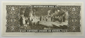 Brazil, 5 cruzeiros, ND (1964), UNC