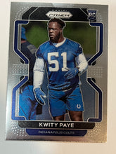 Load image into Gallery viewer, Kwity Paye #378 2021 Panini Prizm (Rookie Card)
