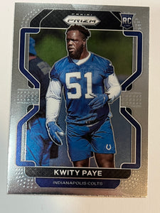 Kwity Paye #378 2021 Panini Prizm (Rookie Card)