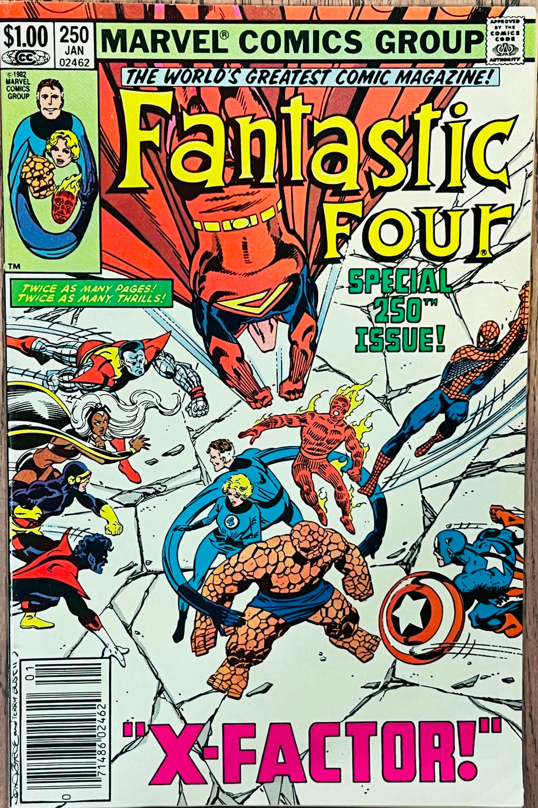 Fantastic Four #250 (1983) John Byrne cover