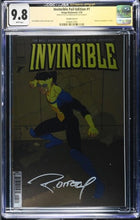 Load image into Gallery viewer, CGC x JSA 9.8 Invincible #1 cover B signed by Ryan Ottley
