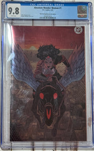 CGC 9.8 Absolute Wonder Woman #1 2025 DC Comics 3rd Print Foil Variant