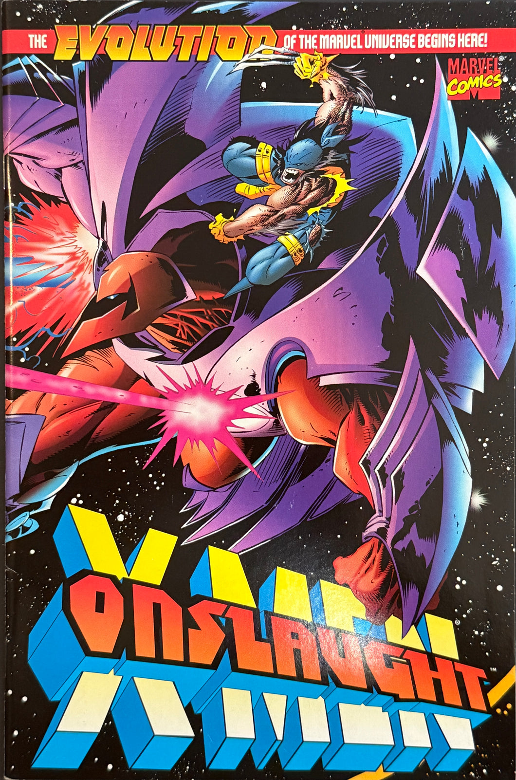 Onslaught X-Men #1 (1996) Wraparound cover by Adam Kubert