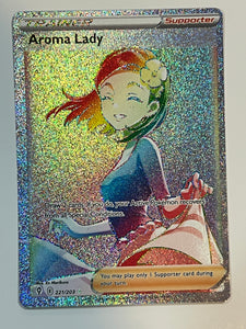Aroma Lady - 221/203 - Hyper Rare Sword & Shield: Evolving Skies Singles