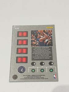 Anthony Edwards #11 2022 Panini Donruss Optic T Minus 3 2 1