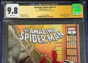 CGC x JSA 9.8 Amazing Spider-Man #1 signed by Ryan Ottley