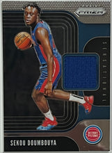 Load image into Gallery viewer, 2019-20 Prizm Sekou Doumbouya Rookie Jersey RC #SSSDB Pistons
