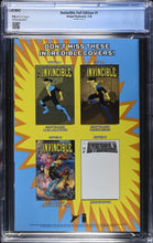 Load image into Gallery viewer, CGC 9.8 Invincible Foil #1 Ryan Ottley variant cover
