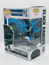 Load image into Gallery viewer, Black Ranger 1371 Power Rangers signed by Walter Jones
