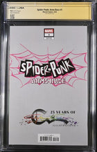 Load image into Gallery viewer, CGC x JSA 9.8 Spider-Punk: Arms Race #1 Crain Variant Cover signed by Clayton Crain
