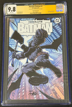 Load image into Gallery viewer, CGC x JSA 9.8 Absolute Batman #7 David Finch exclusive cover limited to 3,000 signed by David Finch
