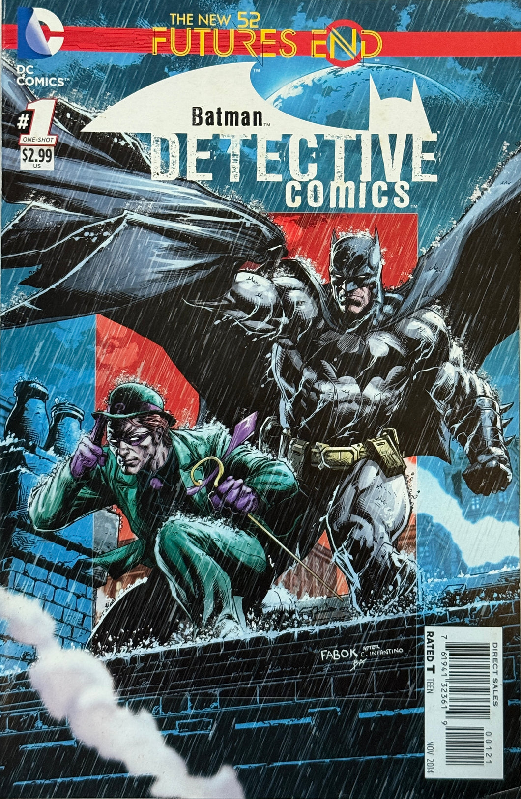 Detective Comics Futures End #1 (2014) Jason Fabok cover