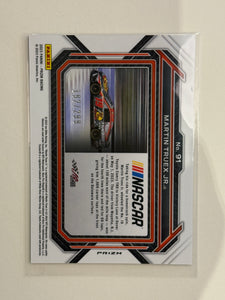 Martin Truex Jr. [Red Blue Hyper] #91 2023 Panini Prizm NASCAR 192/299