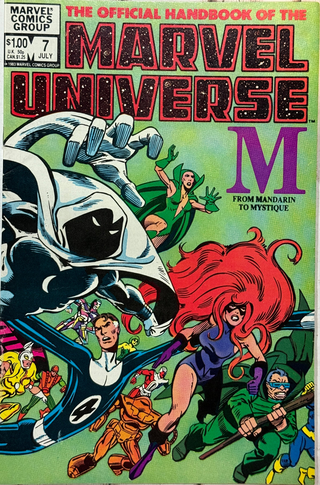 Official Handbook of the Marvel Universe Deluxe Edition #7 (1983)