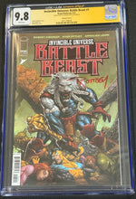 Load image into Gallery viewer, CGC x JSA 9.8 Invincible Universe : Battle Beast #1 signed by Ryan Ottley
