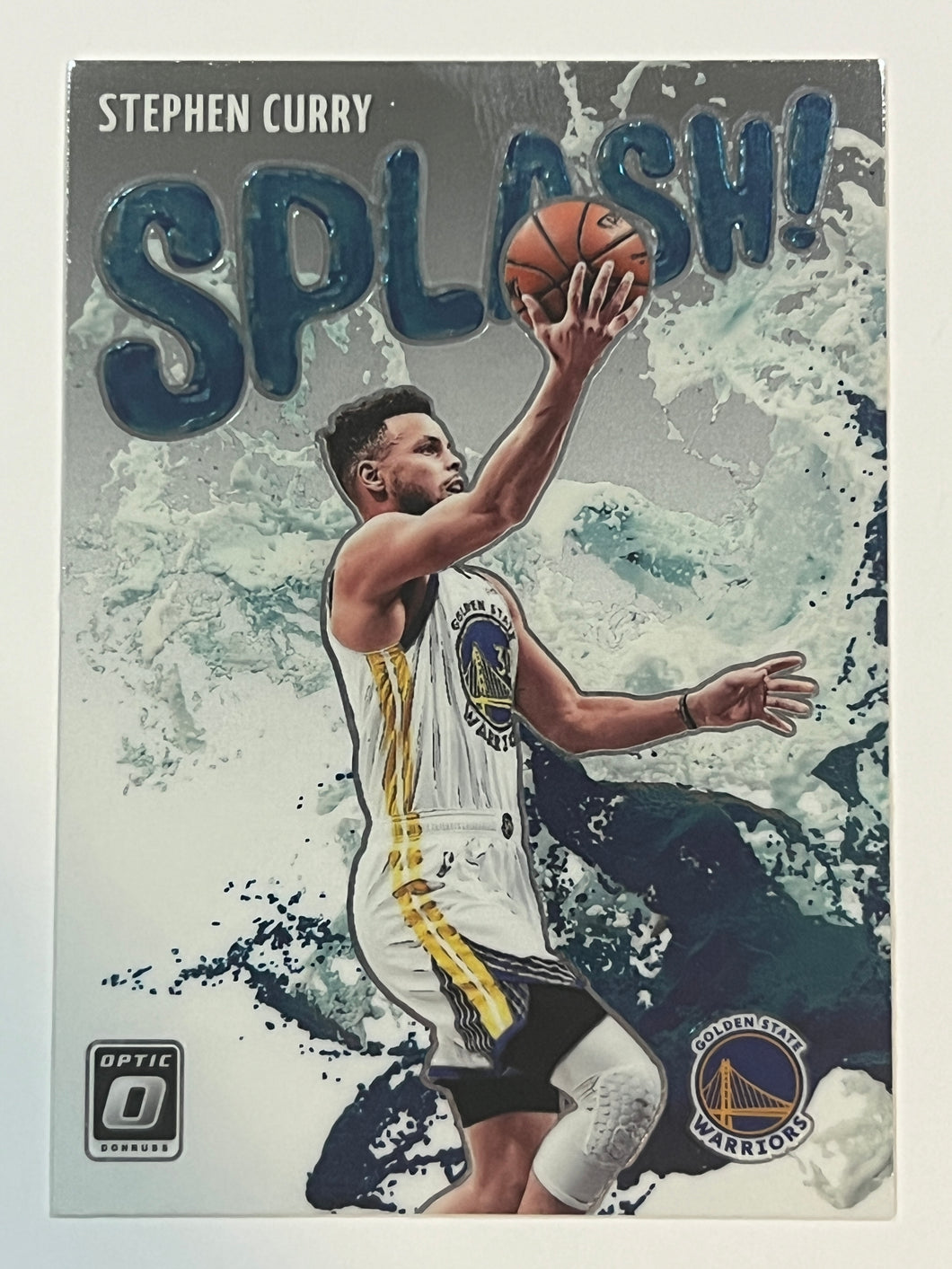 Stephen Curry #1 2021 Panini Donruss Optic Splash