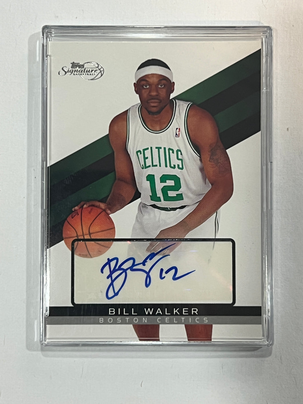 2008-09 Topps Signature Bill Walker Rookie Auto Autograph RC #1201/1999 Celtics