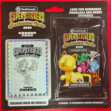 Load image into Gallery viewer, Vee Friends: Super Sticker : Spectacular Series White Ice Hanger pack
