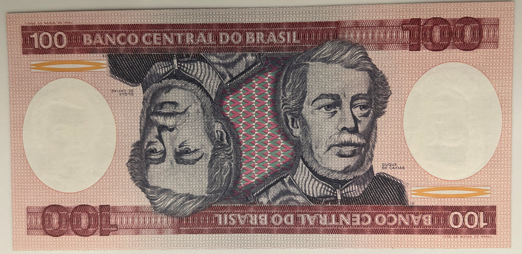 Brazil, 100 cruzeiros, ND (1984), UNC