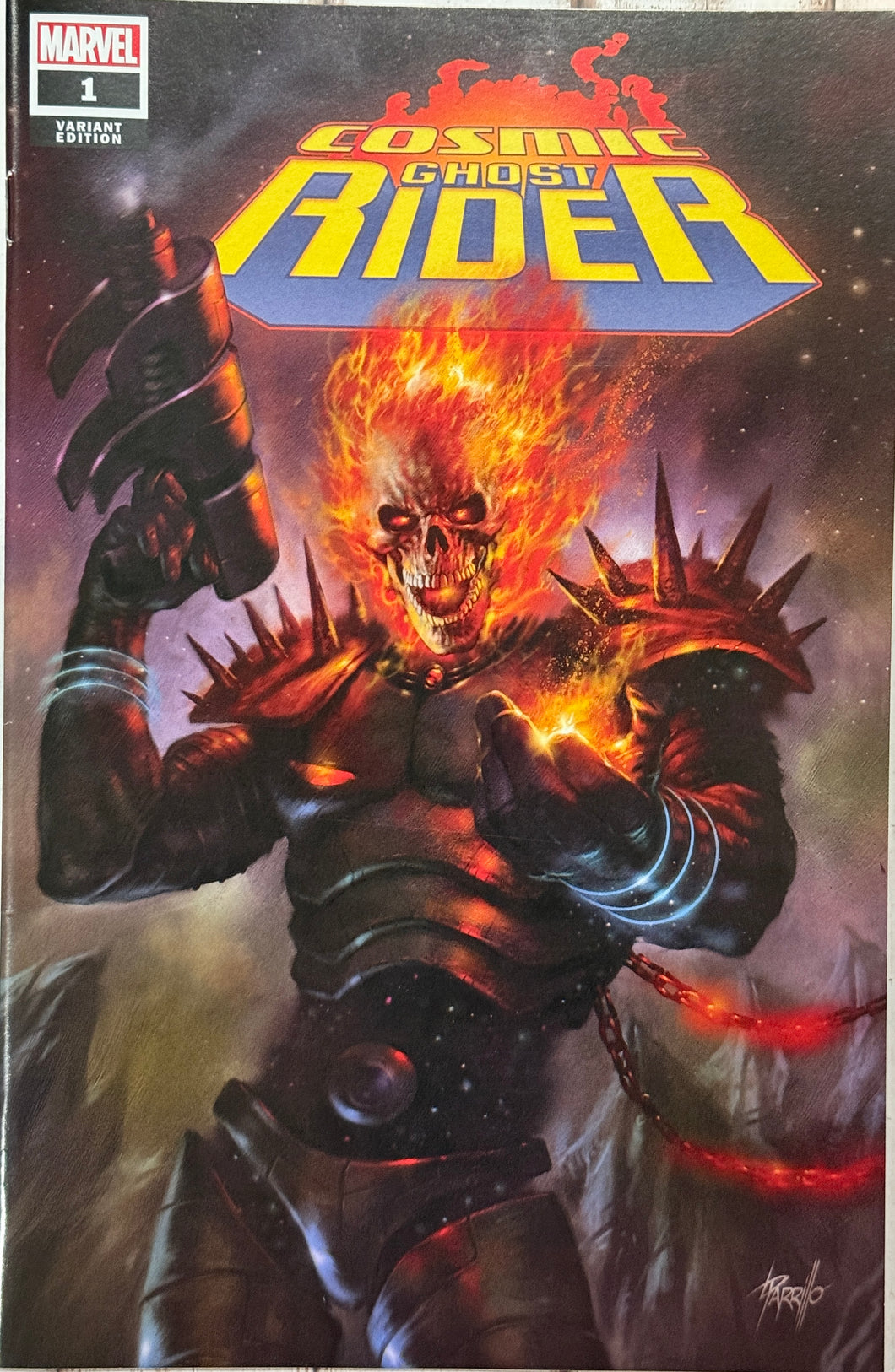 Cosmic Ghost Rider #1 Lucio Parrillo exclusive cover limited to 3,000