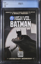 Load image into Gallery viewer, CGC 9.8 Batman #1 J Scott Campbell cover
