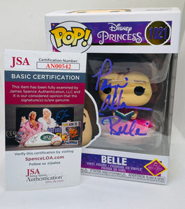 Belle 1021 Beauty & the Beast funko pop signed by Paige O'Hara