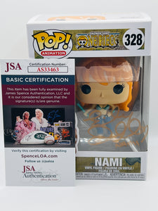 Nami 328 One Piece signed by Live Action Actor Emily Rudd