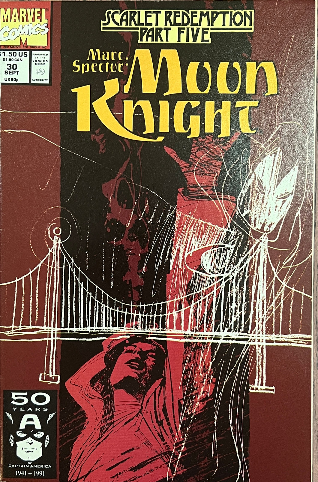 Marc Spector Moon Knight #30 (1991)