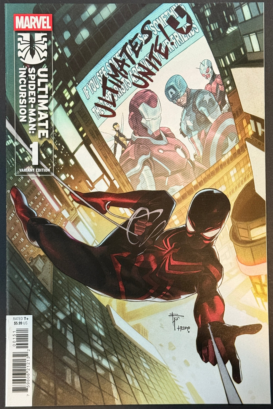 Ultimate Spider-Man Incursion #1 (2025) Francesco Mobili cover. Key issue 🔑