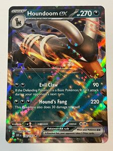 Houndoom ex - 134/197 - Ultra Rare Obsidian Flames Singles