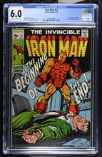 Load image into Gallery viewer, CGC 6.0 Iron Man #17 9/69 Tuska, Craig and Romita cover
