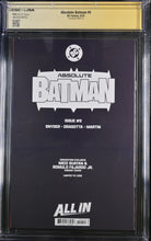 Load image into Gallery viewer, CGC x JSA 9.8 Absolute Batman #9 Convention Exclusive limited to 1,000 signed by Mico Suayan
